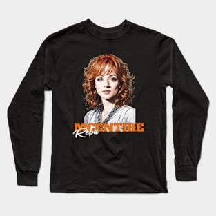 reba // retro ilustration vektor v3 Long Sleeve T-Shirt